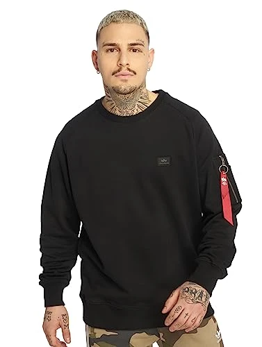 Men's X-Fit Felpa da uomo Sweater, Black,