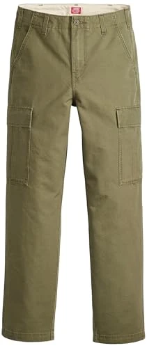 Men's Xx Cargo Straight Pants, Olive Night Canvas, 34 W/32 L