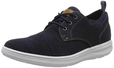 Men's Zaden Plain Toe Oxford Trainers, Blue (Navy Nubuck/Mesh 002), 9.5 (44 EU) Men's Zaden Plain Toe Oxford Trainers, Blue (Navy Nubuck/Mesh 002), 9.5 (44 EU)