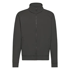 Men's Zip front Classic Jacket, Light Graphite, X-Large