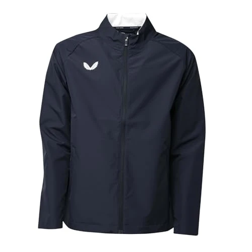 Mens Zip Jacket Outerwear Top Blue M