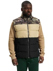 Men's Zip Up Quilted Gilet Bodywarmer Lightweight Padded Sleeveless Jacket Olive Night/Camo XL Men's Zip Up Quilted Gilet Bodywarmer Lightweight Padded Sleeveless Jacket Olive Night/Camo XL