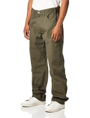 mensDU336Relaxed Straight Sanded Duck Carpenter Jean Jeans - Green - 32W x 34L mensDU336Relaxed Straight Sanded Duck Carpenter Jean Jeans - Green - 32W x 34L