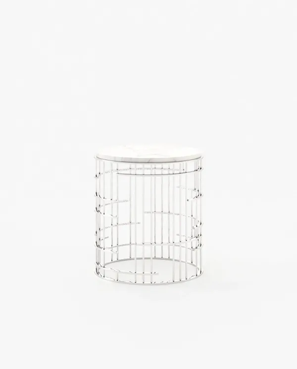 MERCY Nest & Side Table Carrara Marble
