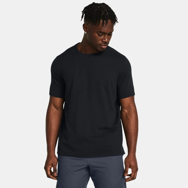 Meridian Mens Short Sleeve Black / Black