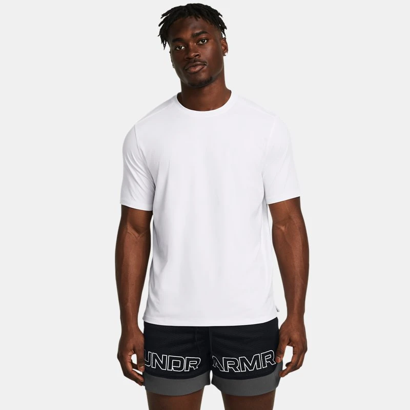 Meridian Mens Short Sleeve White / White