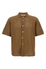 Mesh Knit Shirt Size