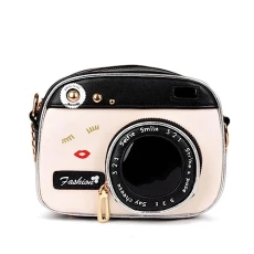 Messenger Bag for Women Womens Purse Cross Body Bag for Woman Cute Tote Bag Evening Bag Tote Bag for Women Chic Messenger Bag Women Handbag Camera Shape Handbag Wallet Vintage Miss