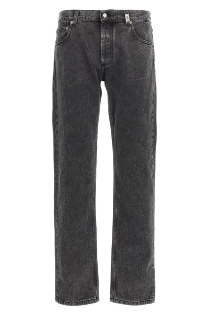 Metal plate jeans - Black