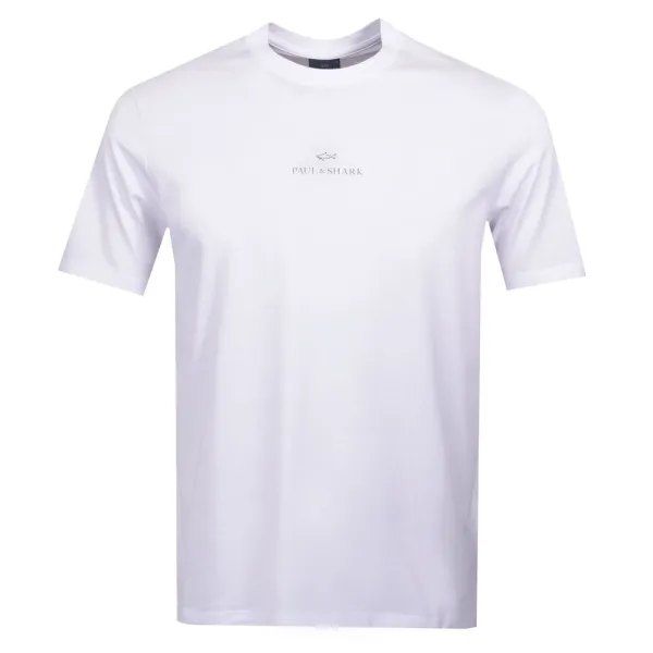 Metallic Centre Logo T-Shirt