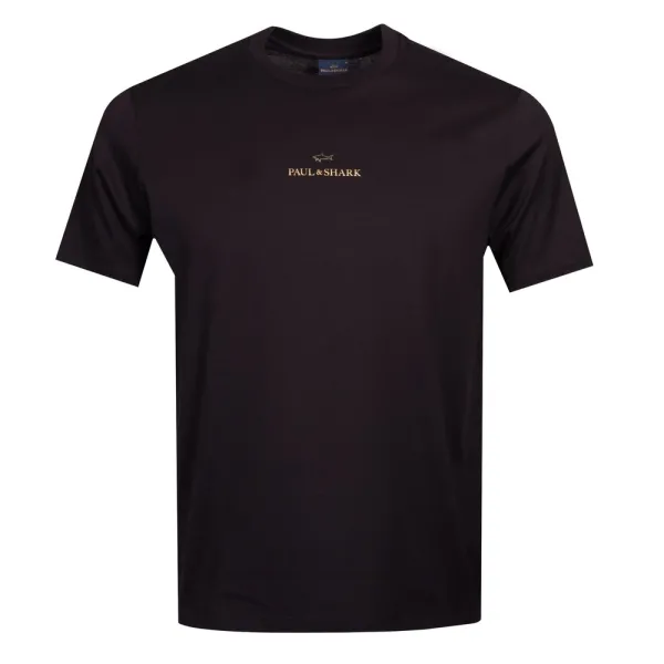 Metallic Centre Logo T-Shirt