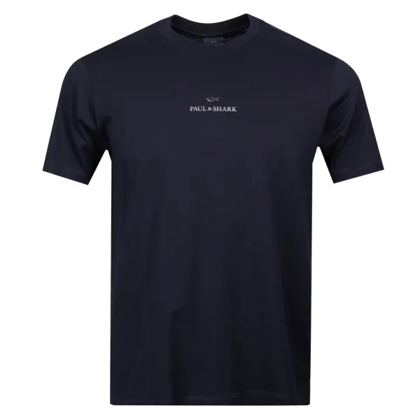 Metallic Centre Logo T-Shirt