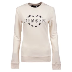 Metallic Heart Logo Sweatshirt