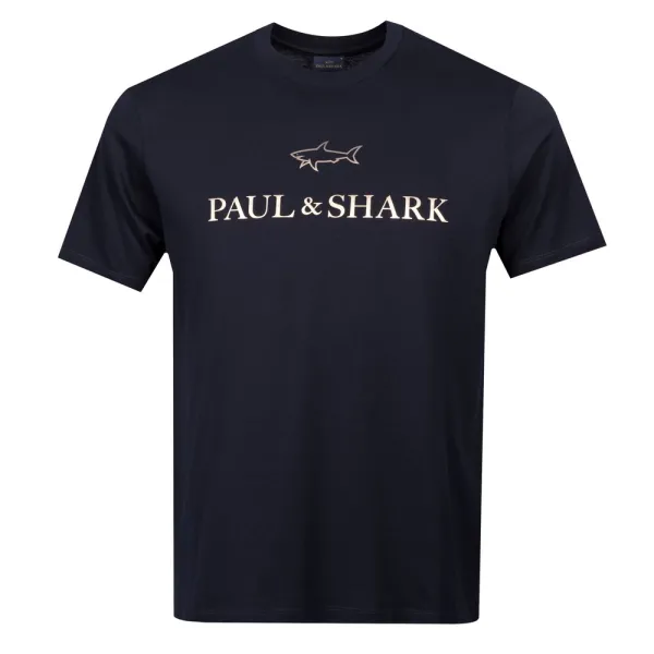 Metallic Large Logo T-Shirt