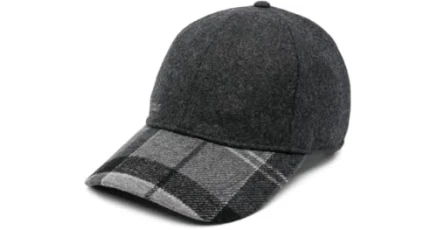 MHA0815 GY31 Rocker Cap Tartan Grey, Tartan Grey, One Size MHA0815 GY31 Rocker Cap Tartan Grey, Tartan Grey, One Size