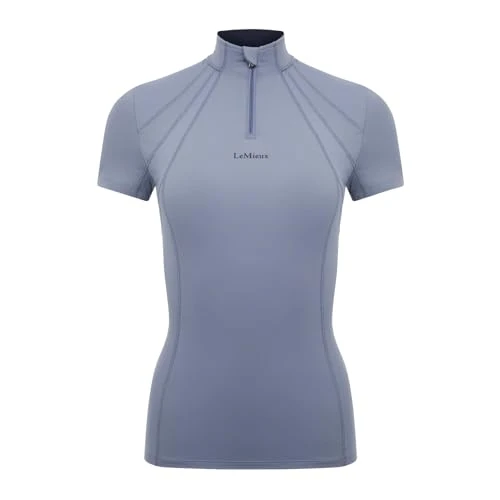 Mia Mesh Short Sleeved Base Layer in Jay Blue - IT04008, Jay Blue, 12