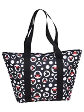 Mickey Minnie Mouse Icon Polka Dot Travel Beach Tote (Mickey & Minnie) Mickey Minnie Mouse Icon Polka Dot Travel Beach Tote (Mickey & Minnie)