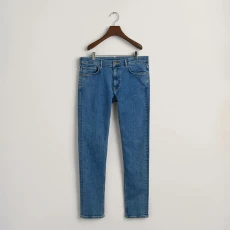 Mid Blue Slim Jeans