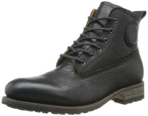 Mid Lace Up, Men's Boots, Black, 7.5 UK (41 EU)