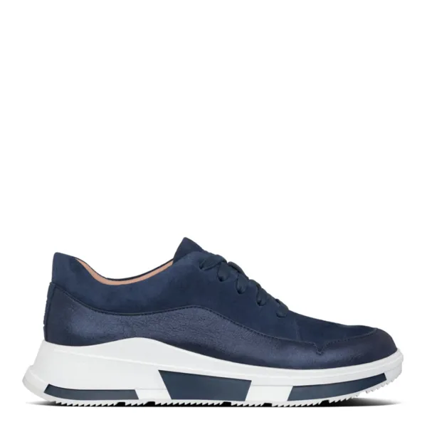Midnight Navy Freya Suede Trainers - Navy