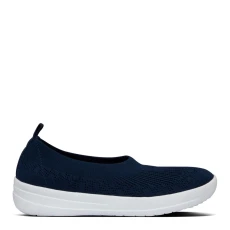 Midnight Navy Uberknit Slip On Ballerina Shoes