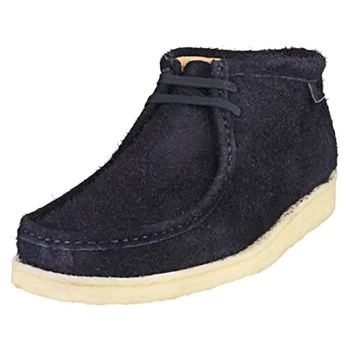 MIHCKY Mens Moccasin Boots in Navy - 11 UK