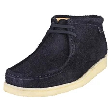 MIHCKY Mens Moccasin Boots in Navy - 11 UK