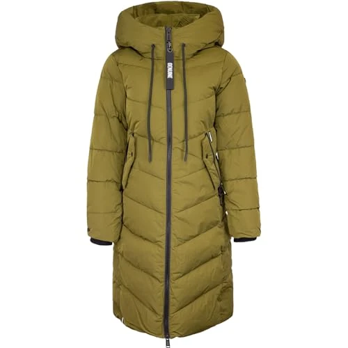 Mikia Women's Winter Jacket Coat Parka, OAS-GRE, M