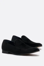 Milan Black Velvet Loafers Milan Black Velvet Loafers