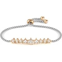 Milleluci Crystal Stars Bracelet - 14cm