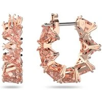 Millenia Pink Hoop Earrings