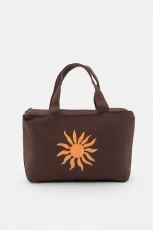 Mini Sun Tote Bag - Brown
