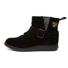 Mint Womens Black Suede Ankle Boot - Size 6 UK - Black Mint Womens Black Suede Ankle Boot - Size 6 UK - Black