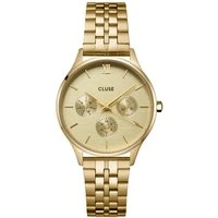 Minuit Gold Multifunction Watch - Gold