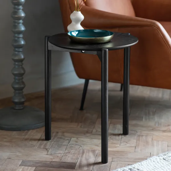 Mirage Side Table Black