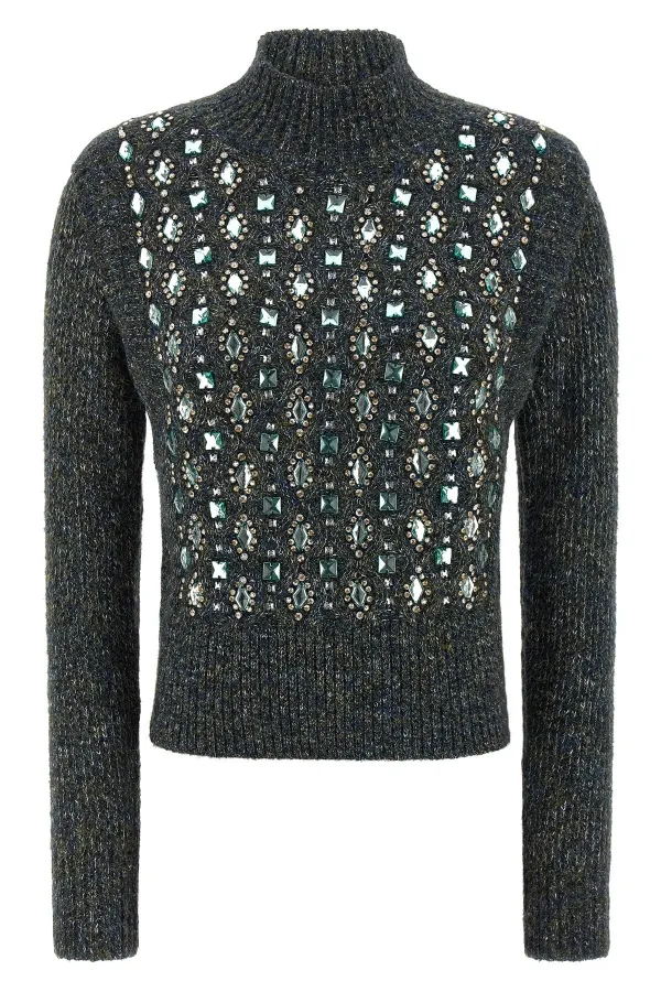 Mirror Image Turtleneck Sweater