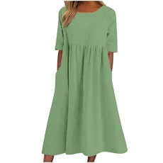 Mis Pedidos Womens Dresses Sale Clearance Summer Spring Casual Short Sleeve Crewneck Maxi Dress Loose Solid/Print Pockets Dress Beach Vacation Swing Dress Cocktail Party Dress UK Size Mis Pedidos Womens Dresses Sale Clearance Summer Spring Casual Short Sleeve Crewneck Maxi Dress Loose Solid/Print Pockets Dress Beach Vacation Swing Dress Cocktail Party Dress UK Size