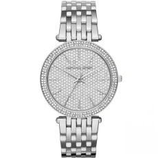 MK3437 Darci Silver Crystal Pave Womens Watch