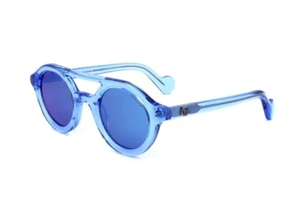 ML0014 84L SHINY LIGHT BLUE 47/26/145 UNISEX Sunglasses