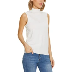 Mock Neck Sweatshirt Women Polo Neck Jumpers for Women UK Long Sleeve Plus Size Turtleneck Ladies Sweaters Womens Tops V Neck Jumpers Solid Color Sweatshirts Todays Offers Special Deals White