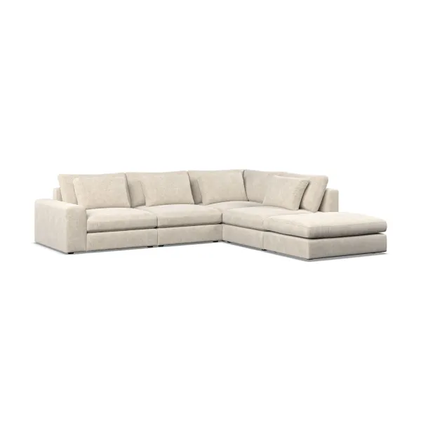 Model Eight Corner Chaise RHF Symphony Ivory - White