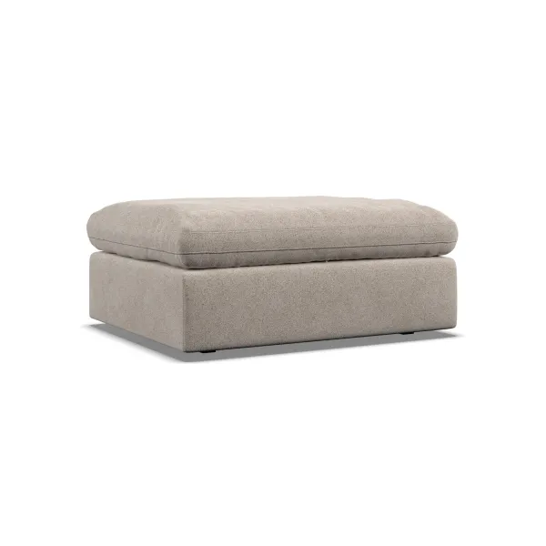 Model Five Footstool Sicuro Fossil - Beige