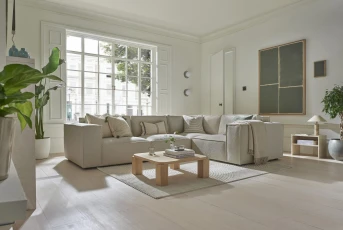 Model One Corner edium Corner Loop Linen - Grey Model One Corner edium Corner Loop Linen - Grey