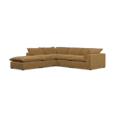 Model Six Corner Chaise LHF Sicuro Amber - Yellow Model Six Corner Chaise LHF Sicuro Amber - Yellow