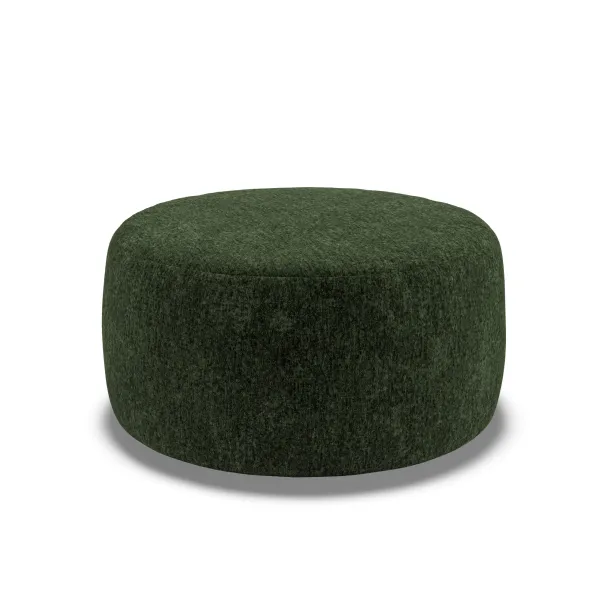 Model Two Footstool Symphony Bottle Green