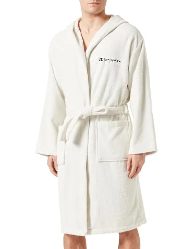 Modern Basketball Accessories-805922 Knitted Cotton Bathrobes, Bright Grey (RAL 7035), L