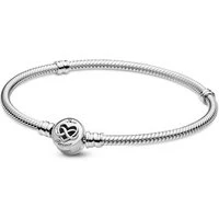 Moments Heart Infinity Clasp Bracelet - 16cm