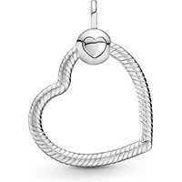 Moments Heart O Pendant - One Size