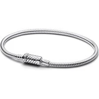 Moments Sliding Magnetic Clasp Snake Chain Bracelet - 16cm