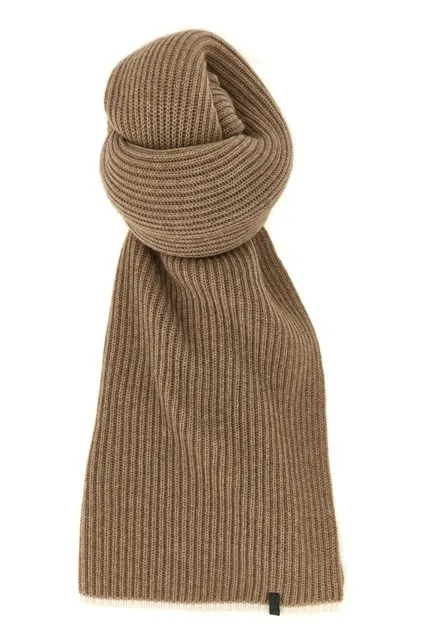 Monile cashmere scarf - Beige